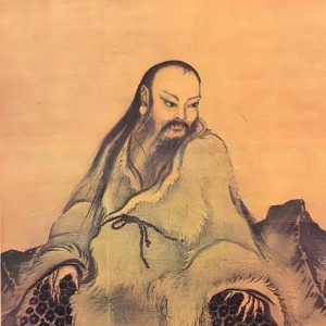 伏羲坐像图