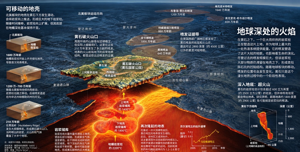 黄石火山